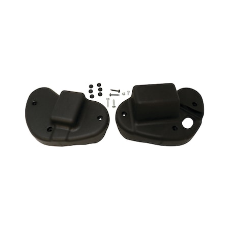 Seat Side Cover Set, F20 Seat, Two Side Plastic Covers, Screws, Plastic Taps 9 X5.5 X5
